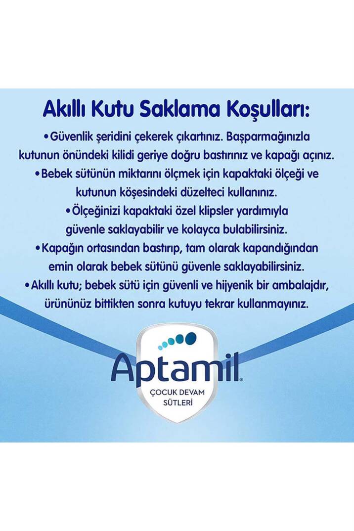 Aptamil Pronutra 1 Devam Sütü 350 gr - 5