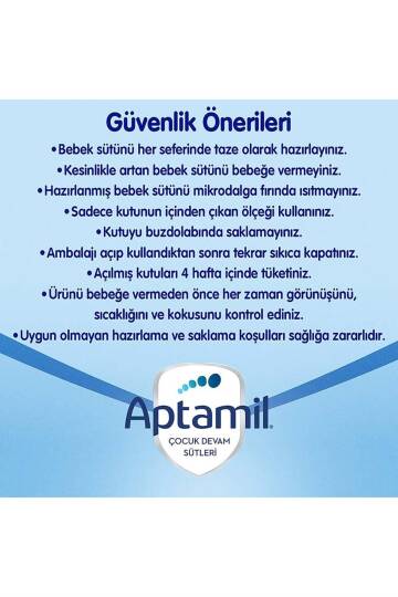 Aptamil Pronutra 1 Devam Sütü 350 gr - 7