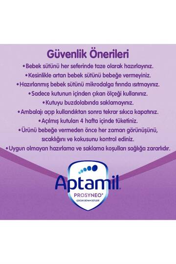 Aptamil Prosyneo 1 Bebek Sütü 0-6 Ay 800 gr - 6