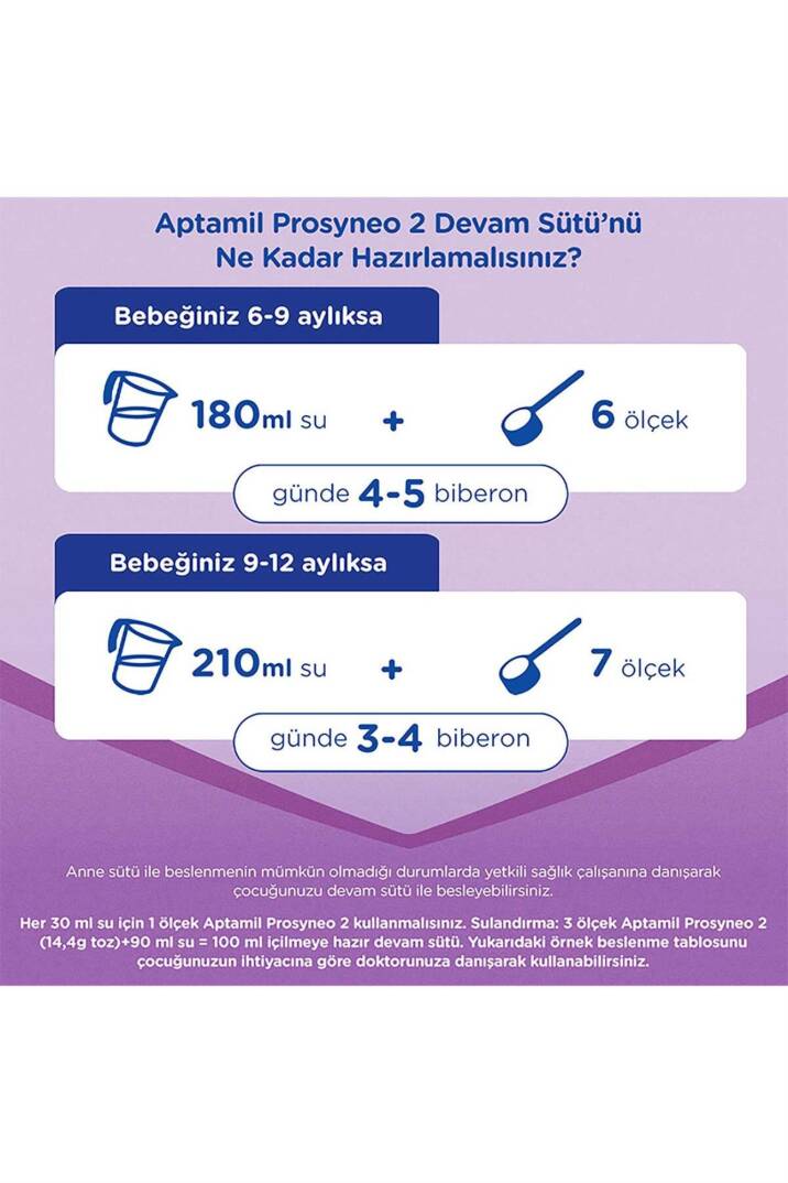 Aptamil Prosyneo 2 Bebek Sütü 6-12 Ay 800 gr - 6