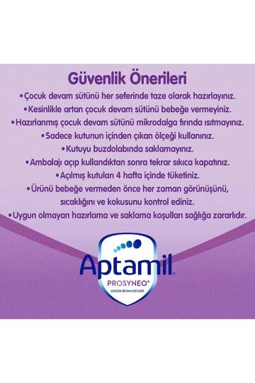 Aptamil Prosyneo 3 Bebek Sütü 12-36 Ay 800 gr - 8