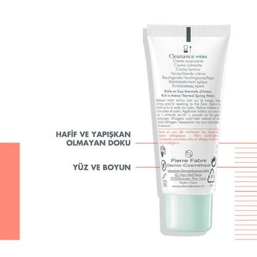 Avene Cleanance Hydra Cream 40ml - 3