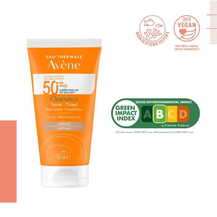Avene Cleanance Tinted Unifying Spf50+ 50 ml - 2