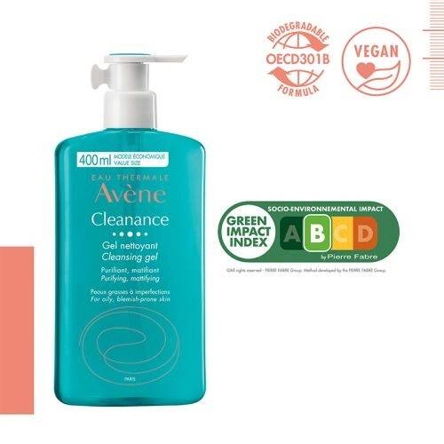 Avene Cleanance Yağlı ve Akneye Eğilimli Ciltler için Matlaştırıcı Etkili Temizleme Jeli 400 ml - 5