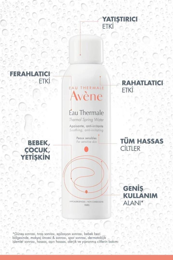 Avene Eau Thermal Spring Water 150 mlx 2 Adet - 3