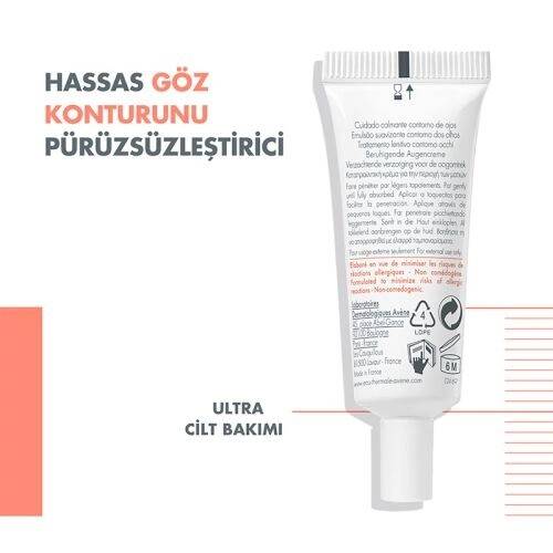 Avene Göz Çevresi için Yatıştırıcı Bakım Kremi 10 ml - 3