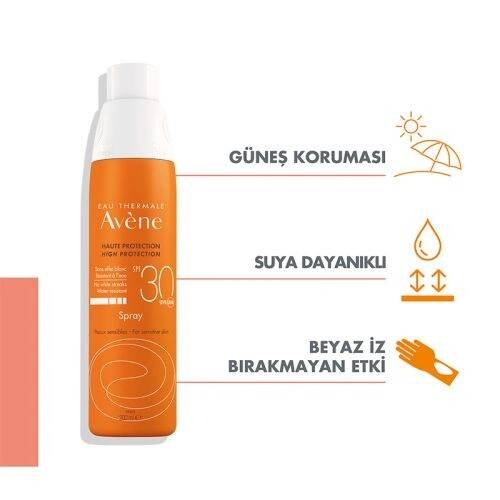 Avene Güneş Koruyucu Sprey Spf30+ 200 ml - 2
