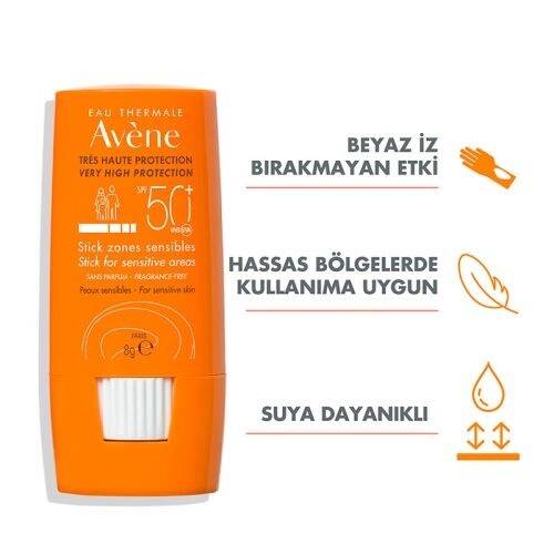 Avene Hassas Bölgeler İçin Stick Güneş Kremi Spf50 8G - 2