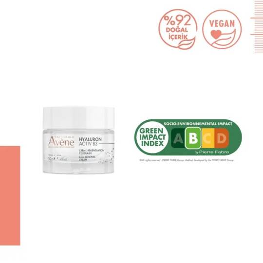 Avene Hyaluron Activ B3 Hücre Yenilemeye Yardımcı Krem 50 ml - 3