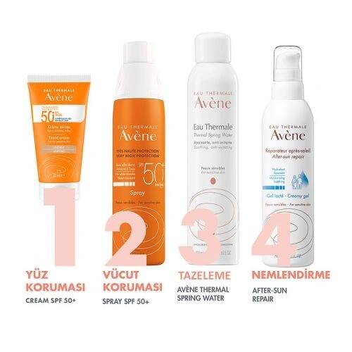 Avene Solaire SPF 50+ Renkli Güneş Kremi 50 ml - 5