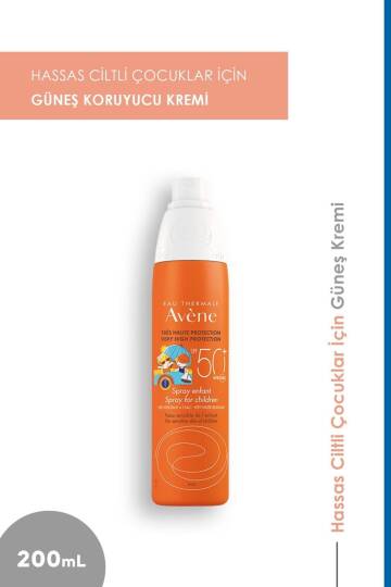 Avene Sun Care Spf 50+ Çocuklar İçin Sprey 200 ml