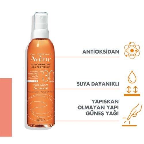 Avene Sun Huile Solaire Spf30 200 ml - 2