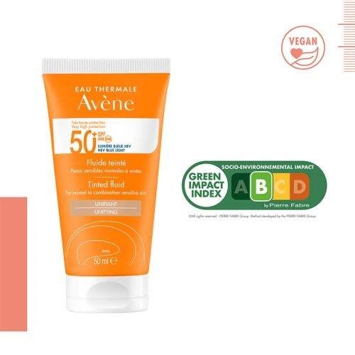 Avene Tinted Fluid Güneş Koruyucu Spf 50 50 Ml - 5