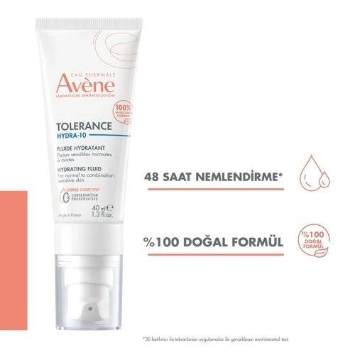Avene Tolerance Hydra-10 Hydrating Fluid Krem 40 Ml - 2
