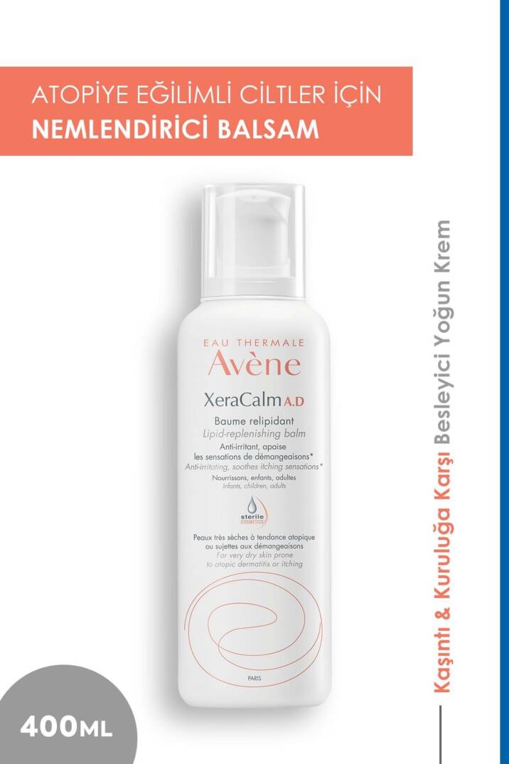 Avene XeraCalm A.D Lipid Replenishing Balm 400ml - 1