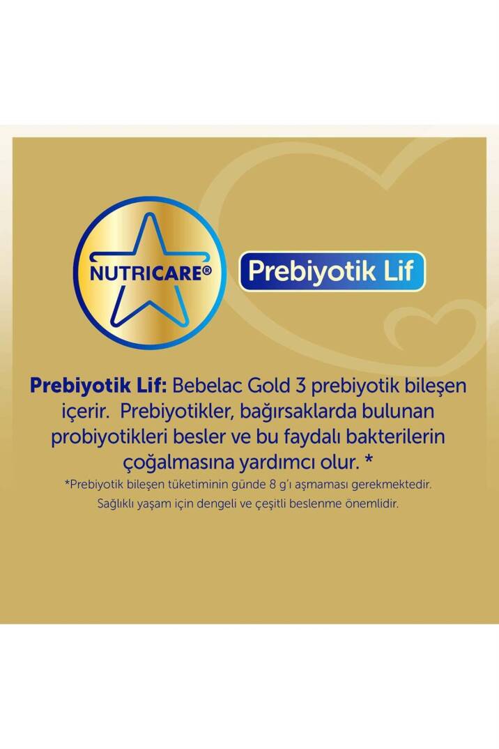 Bebelac Gold 3 Devam Sütü 9 Ay+ 800 gr - 4