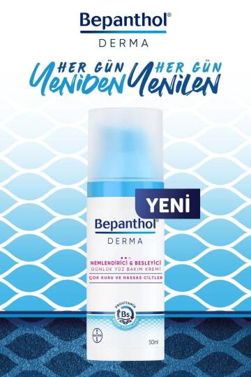 Bepanthol Derma Nemlendirici Besleyici Günlük Yüz Bakım Kremi 50 ml - 7