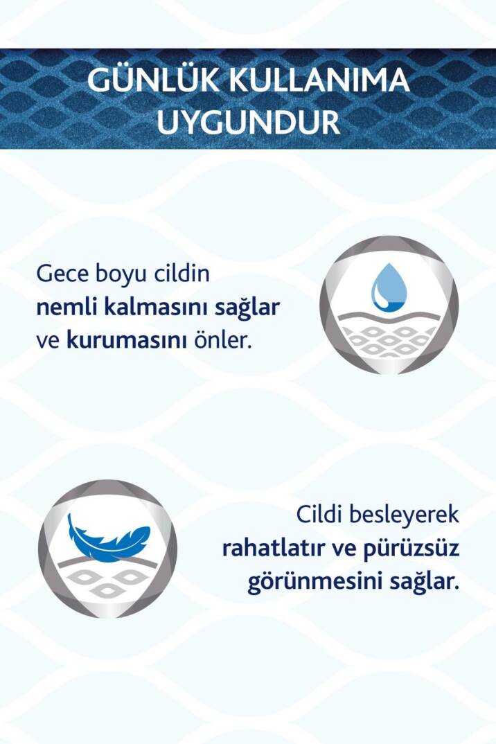Bepanthol Derma Yoğun Nemlendirici Gece Bakım Kremi 50 ml Provitamin B5 Bakım Kompleksi - 7