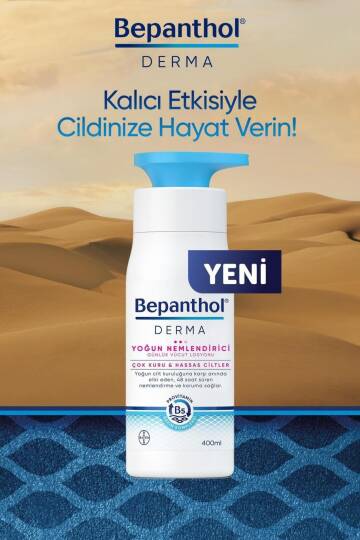 Bepanthol Derma Yoğun Nemlendirici Vücut Losyonu 400 ml Çok Kuru ve Hassas Ciltler - 5