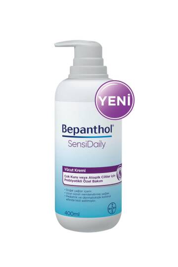Bepanthol Sensidaily Pompalı Vücut Kremi 400 ml - 2