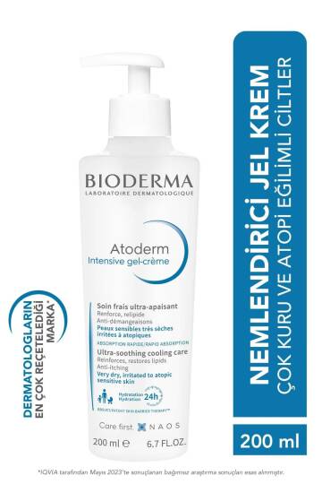 Bioderma Atoderm Intensive Gel Cream 200 ml