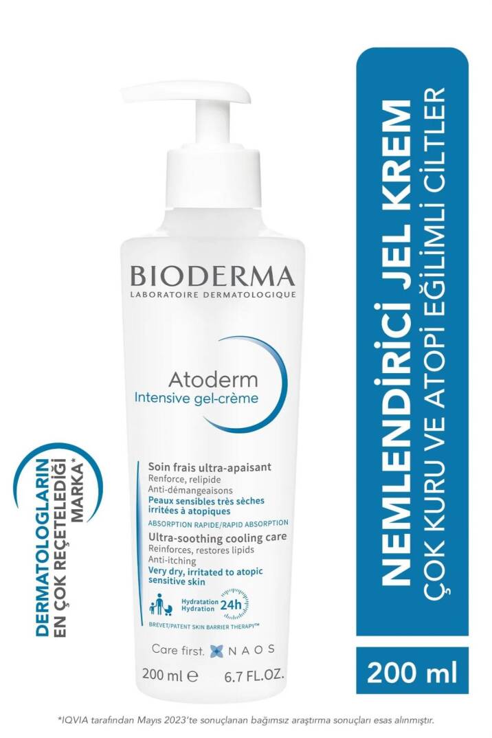 Bioderma Atoderm Intensive Gel Cream 200 ml - 1