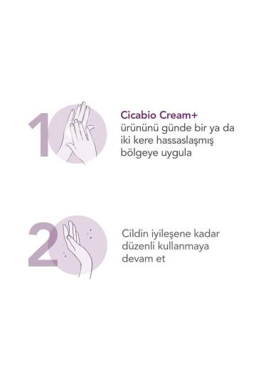 Bioderma Cicabio Cream+ Cilt Bariyeri Onarıcı Nemlendirici Yatıştırıcı Tüm Ciltler için Yüz Vücut Krem 100ml - 4