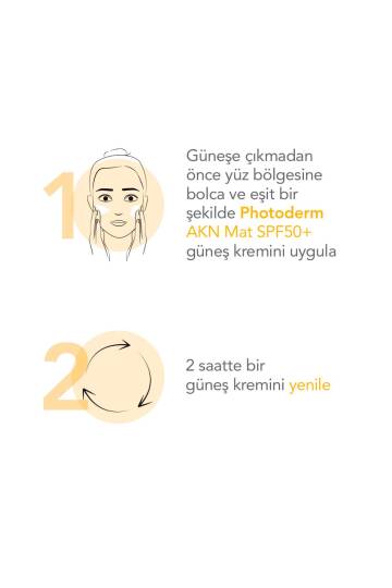 Bioderma Photoderm Akn Mat Karma Ve Yağlı Ciltler Için Matlaştırıcı Etkili Spf30 Güneş Koruyucu 40ml - 3