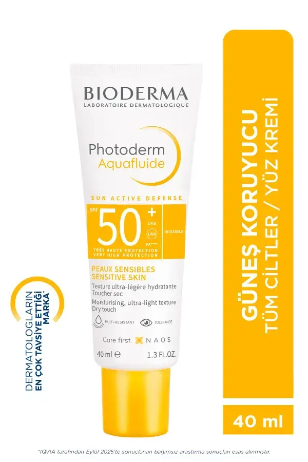 Bioderma Photoderm Aquafluide SPF50+ 40 ML- Sensibio H20 100 ML - 1