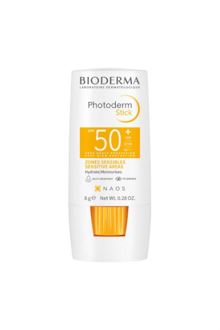 Bioderma Photoderm Stick SPF50+ Göz Çevresi, Dudak, Hassas Bölgeler Yüksek Korumalı Stick Güneş Koruyucu 8 gr - 1