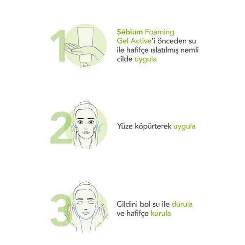 Bioderma Sébium Foaming Gel Active 200ml - 7