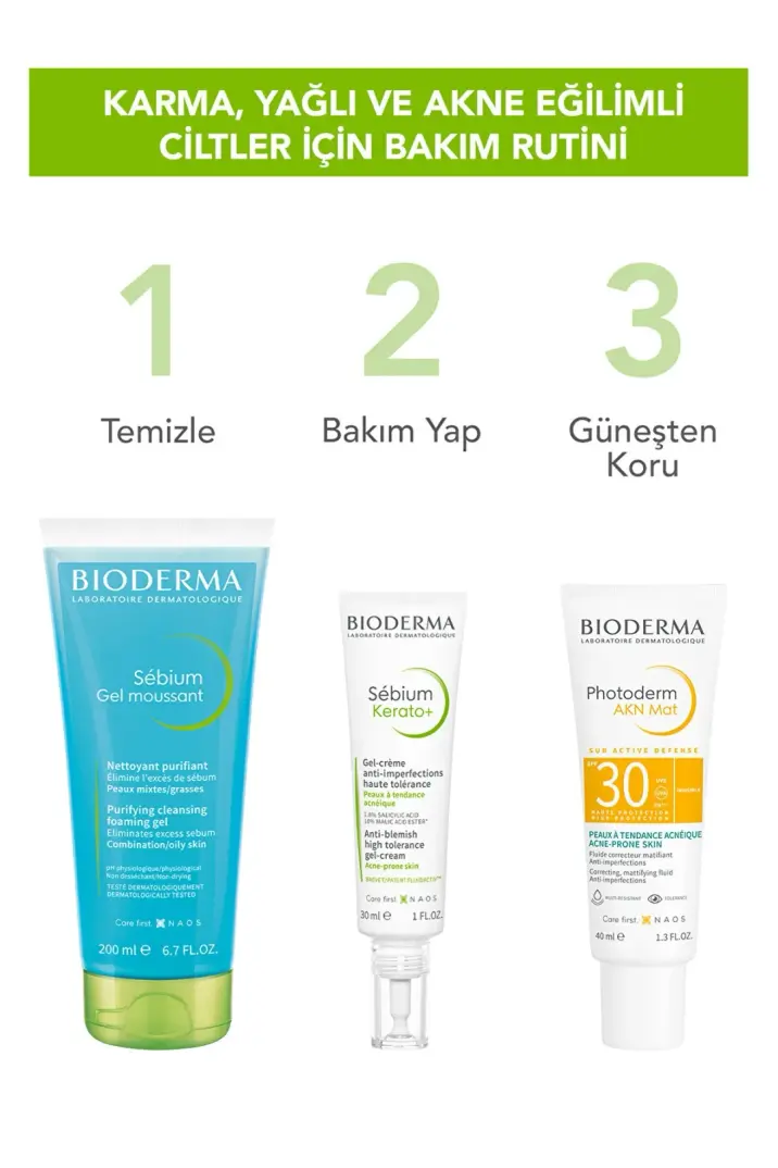 Bioderma Sebium Foaming Gel 200 ml - 3