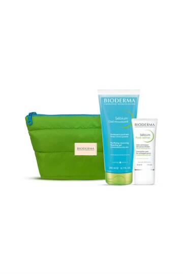 Bioderma Sebium Gözenek Karşıtı Bakım Kiti Çanta Hediyeli