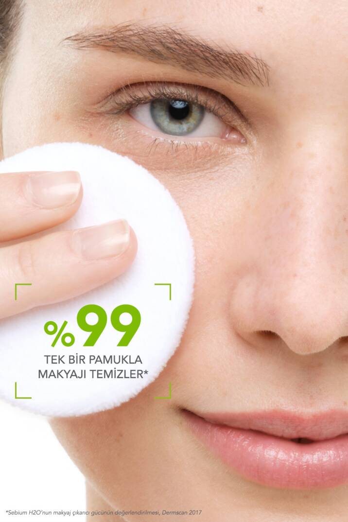 Bioderma Sebium H2O Micellar Makyaj Temizleme Suyu 2'li Set Karma,Yağlı ve Akne Eğilimli Ciltler 500 ml - 4