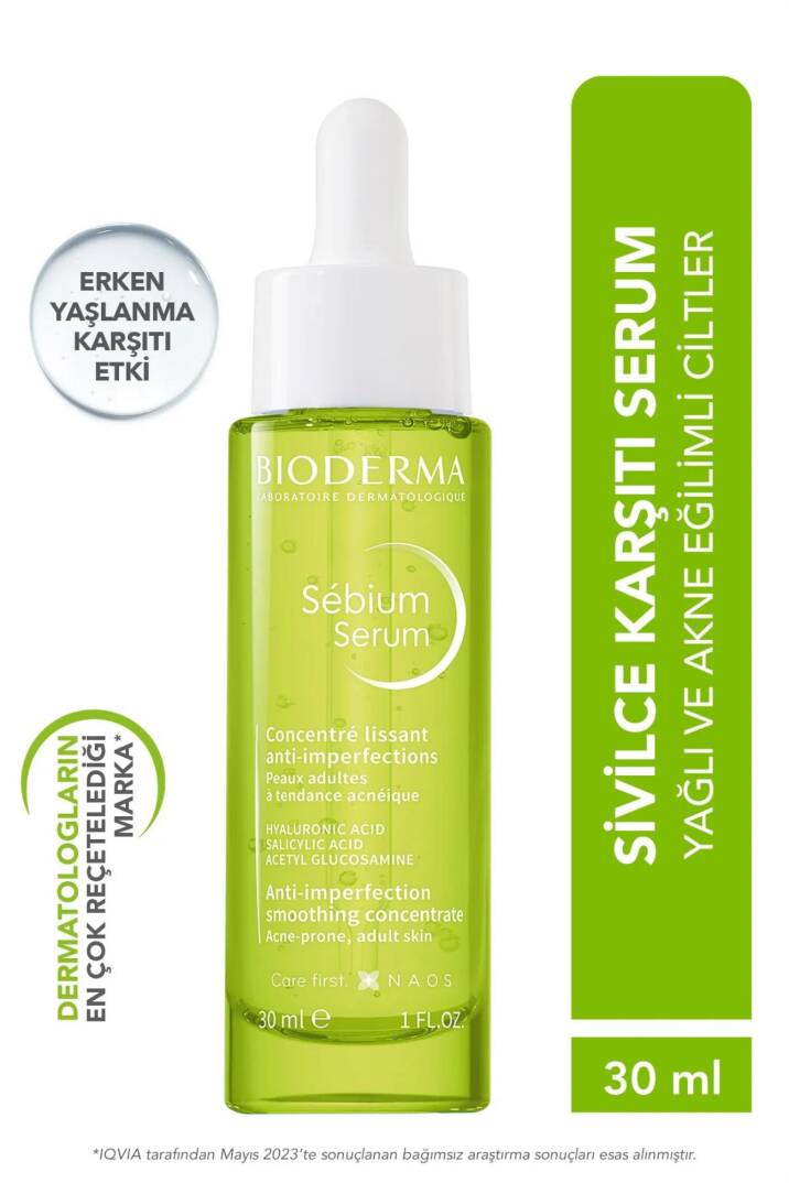 Bioderma Sebium Yüz Serumu 30 ml - 1