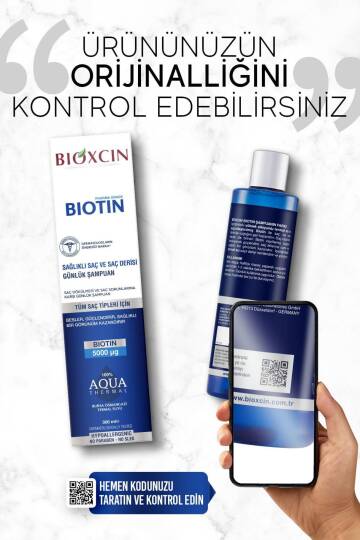 Bioxcin Biotin Şampuan 300 Ml Tüm Saç Tipleri - Hassas Saçlar Için - 3