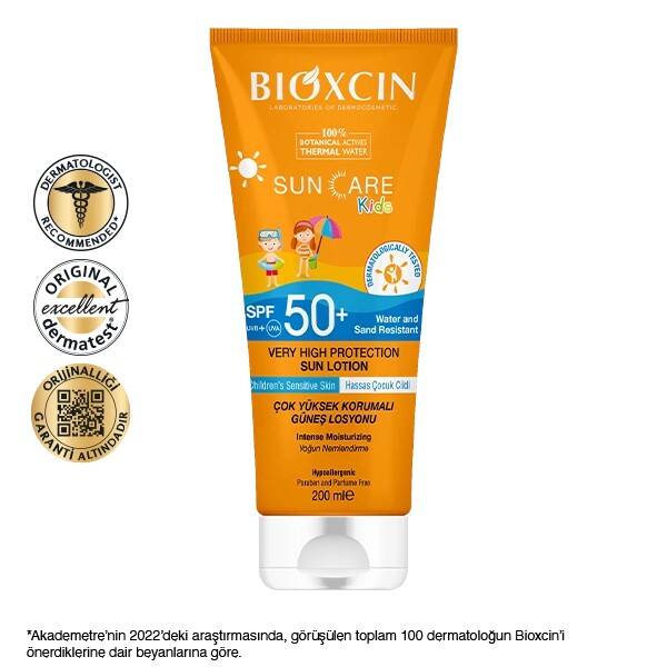 Bioxcin Sun Care Çocuklar için Güneş Losyonu SPF 50+ 200 ml - 1