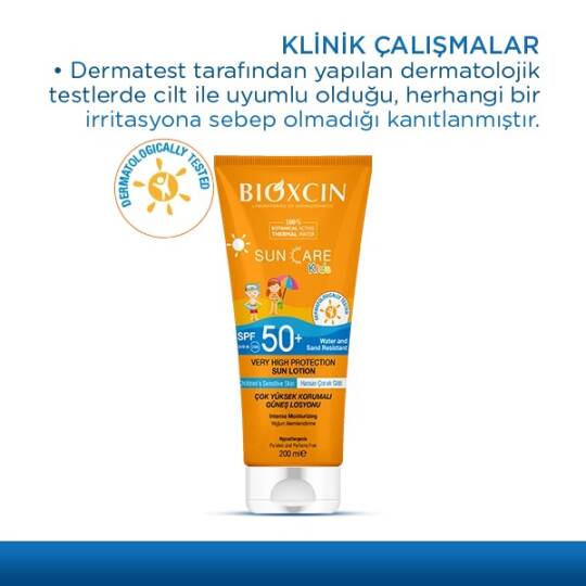 Bioxcin Sun Care Çocuklar için Güneş Losyonu SPF 50+ 200 ml - 2