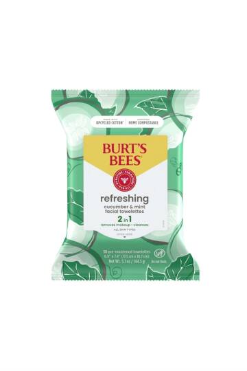 Burts Bees Salatalık ve Nane Özlü Yüz Temizleme Mendili