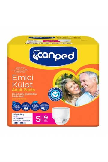 Canped Emici Külot Küçük (S) 9 Adet