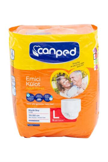 Canped Emici Külot Large Hasta Bezi 8'li - 2