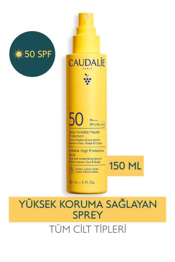 Caudalie Invisible High Protection Spray SPF50 150 ml