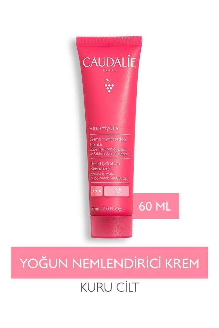 Caudalie Vinohydra Crème Hydratation Intense 60 ml - 1