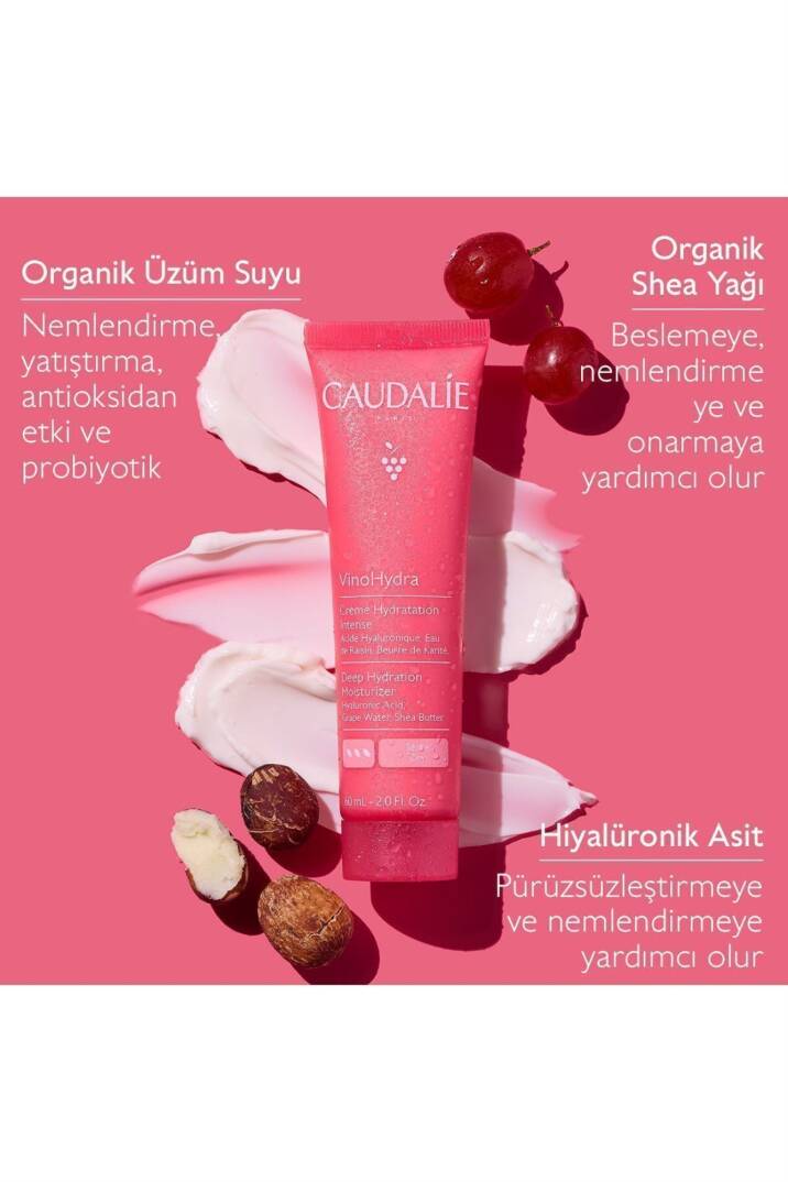 Caudalie Vinohydra Crème Hydratation Intense 60 ml - 3