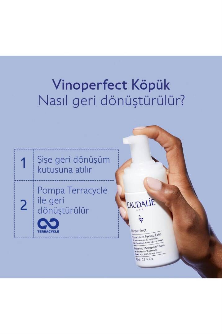 Caudalie Vinoperfect Brightening Micropeel Foam 100 ml - 3