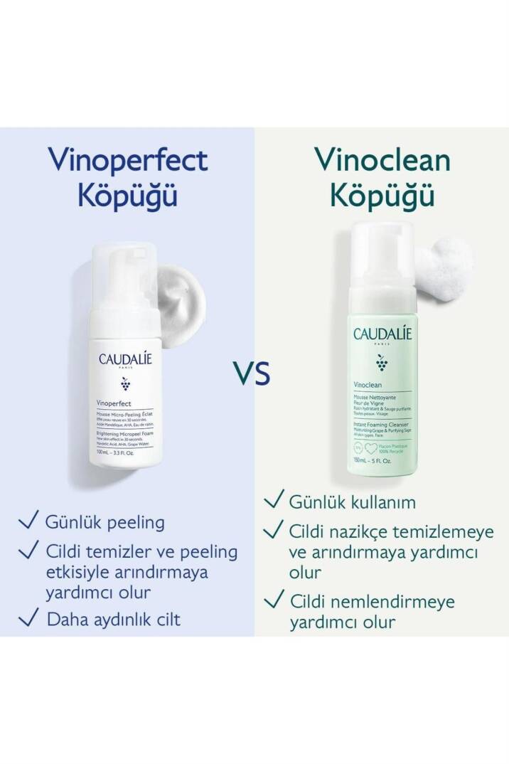 Caudalie Vinoperfect Brightening Micropeel Foam 100 ml - 5