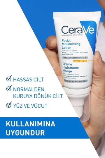 CeraVe Güneş Korumalı Nemlendirici Yüz Kremi Spf 50+ 52ml - 3