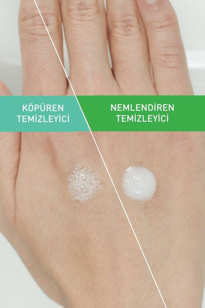 CeraVe Köpüren Temizleyici Normal & Yağlı Ciltler Seramid İçerikli Yüz Vücut 473ml - 6