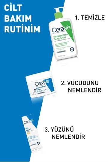 CeraVe Nemlendirici Yüz Kremi Normal ve Kuru Ciltler Spf25 52 ml - 3