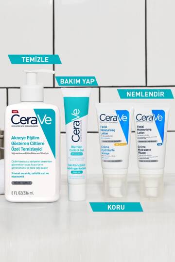 CeraVe Yağlı Ve Düzensiz Ciltler Için Yüz Bakım Jeli 40 Ml